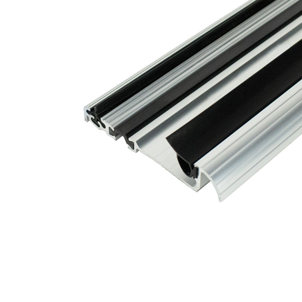 Exitex Inward Opening Thermally Broken MXS15/68RITB Door Threshold (Part M Disabled Access) - 1000mm - Aluminium